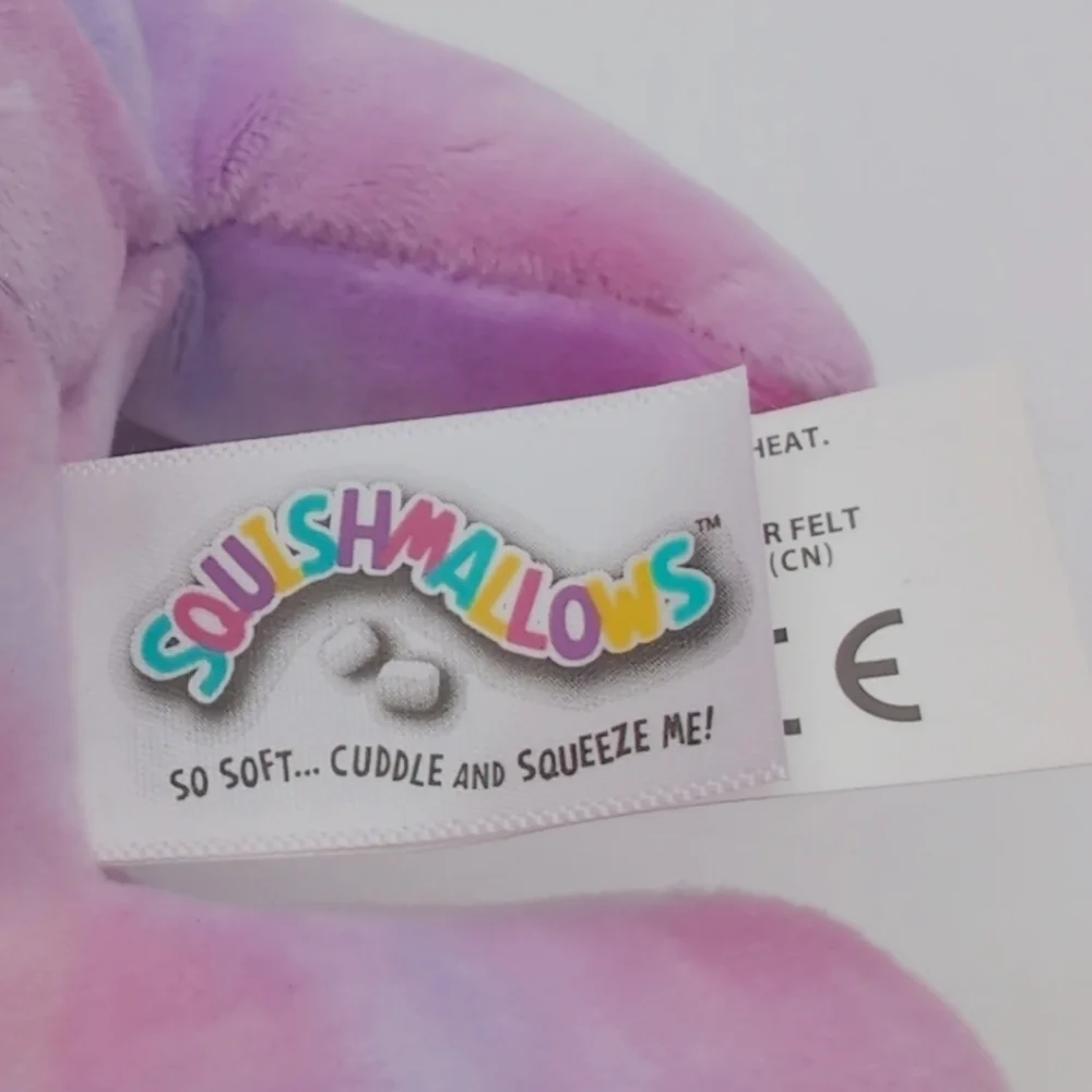 Purple and Pink Pegasus Squishmallows Plush Toy Stuffie